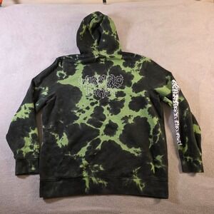 Lurking Class Sketchy Tank Tie Dye Hoodie Green Black Skulls XXL 308